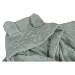 MamaLoes Beer Badstof Stone Green 1-2jr Kinder Badjas Best