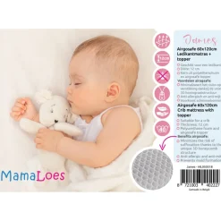MamaLoes James Airgosafe 60x120cm Ledikantmatras + topper Online