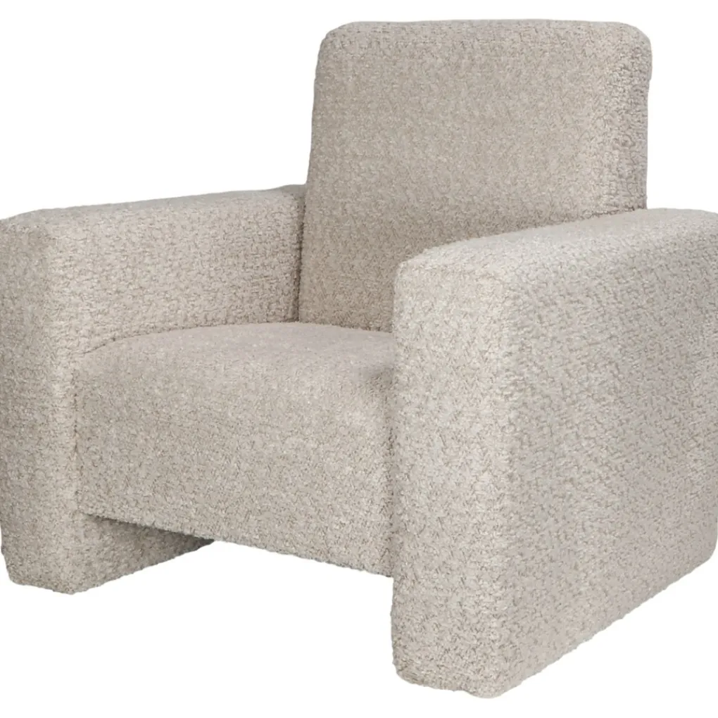 MamaLoes Jamie Beige Bouclé Kinderfauteuil Best