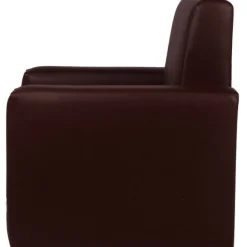 MamaLoes Jamie Zwart Leren Kinderfauteuil Discount