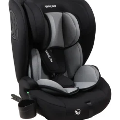 MamaLoes Mick Zwart/Grijs Isofix 76-150 cm i-Size Autostoel