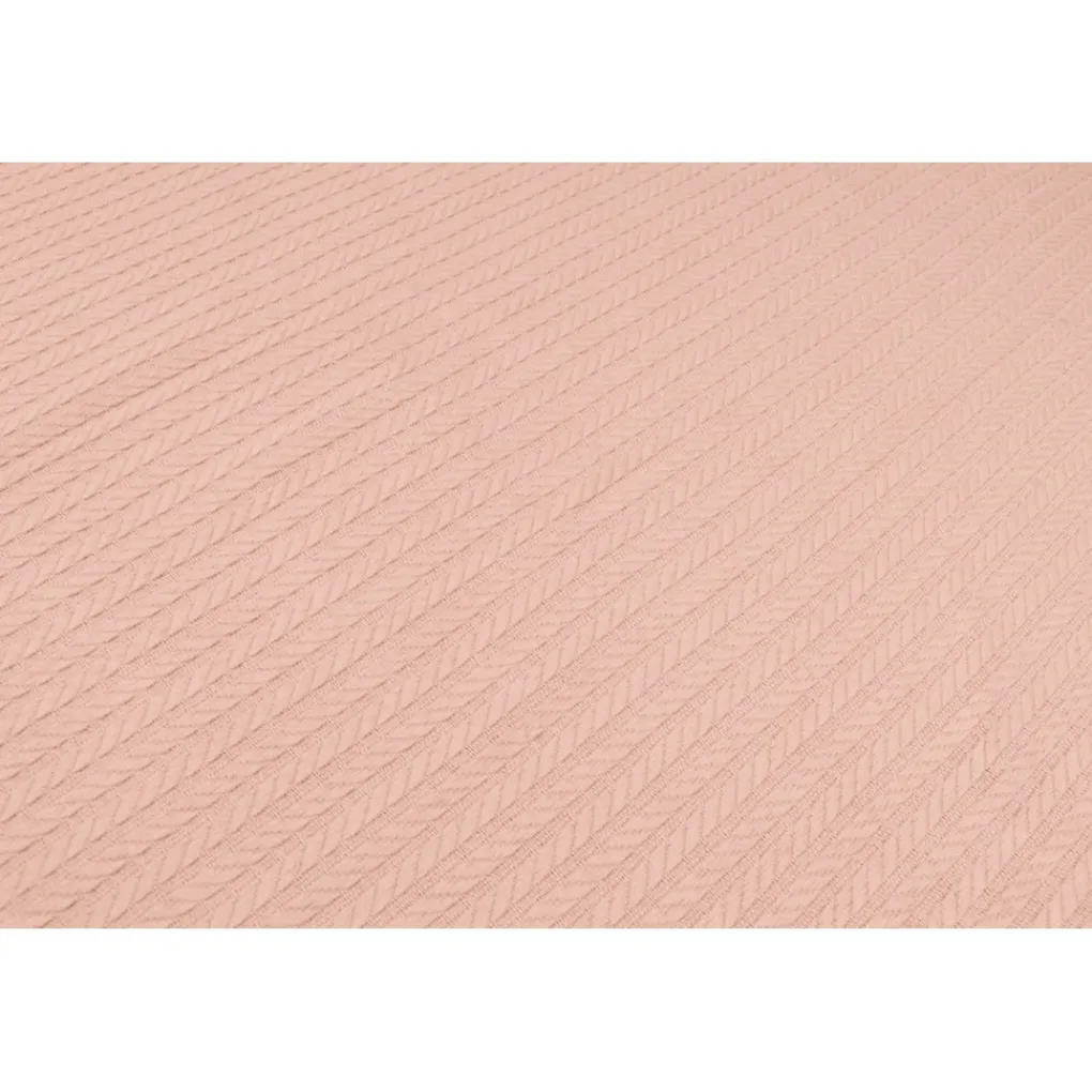 MamaLoes Oudroze 70x100cm Knitted Wiegdeken Online
