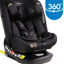 MamaLoes Sef Zwart 40-150 cm 360° i-Size Autostoel Best