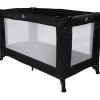 MamaLoes Soof Zwart Campingbed Best