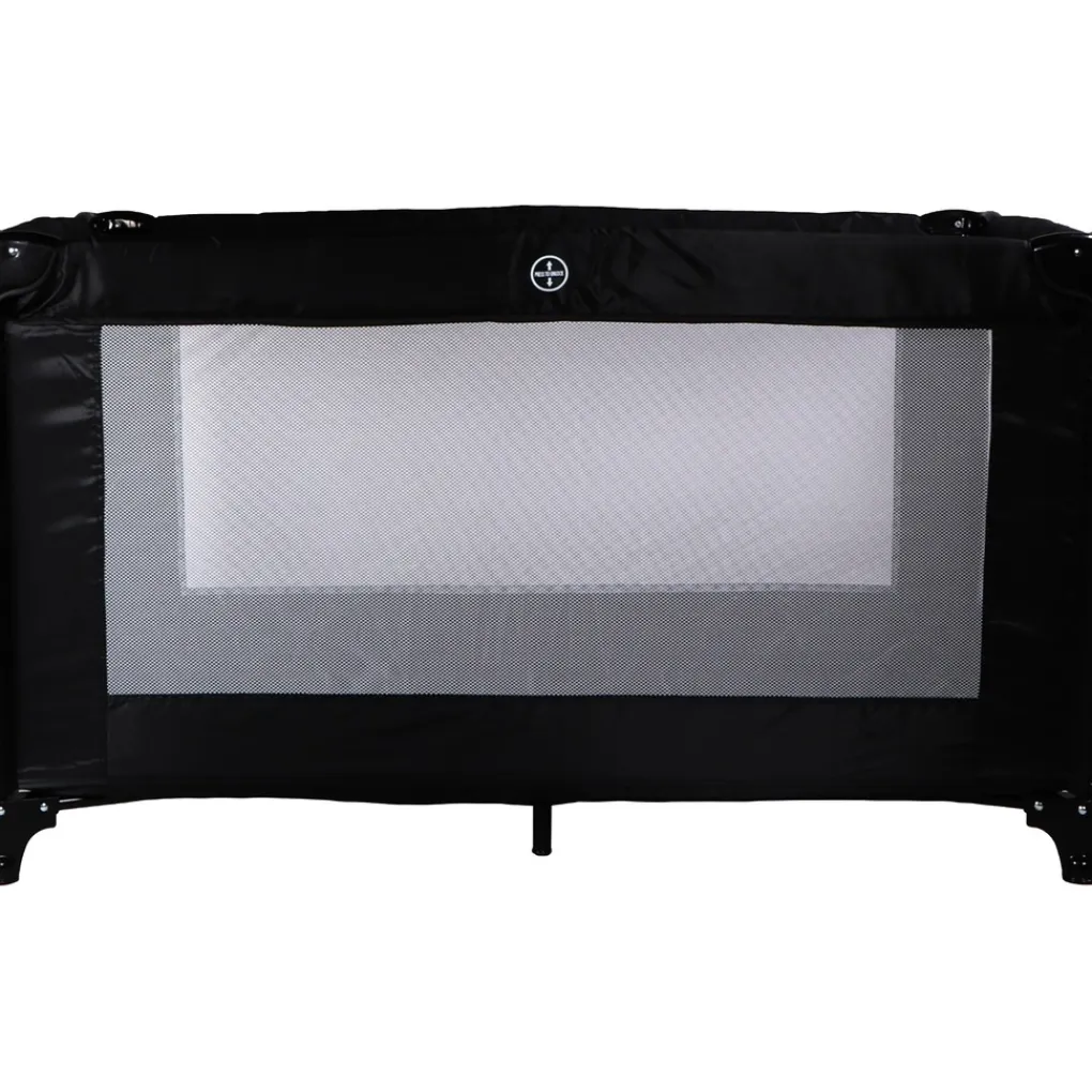 MamaLoes Soof Zwart Campingbed Best