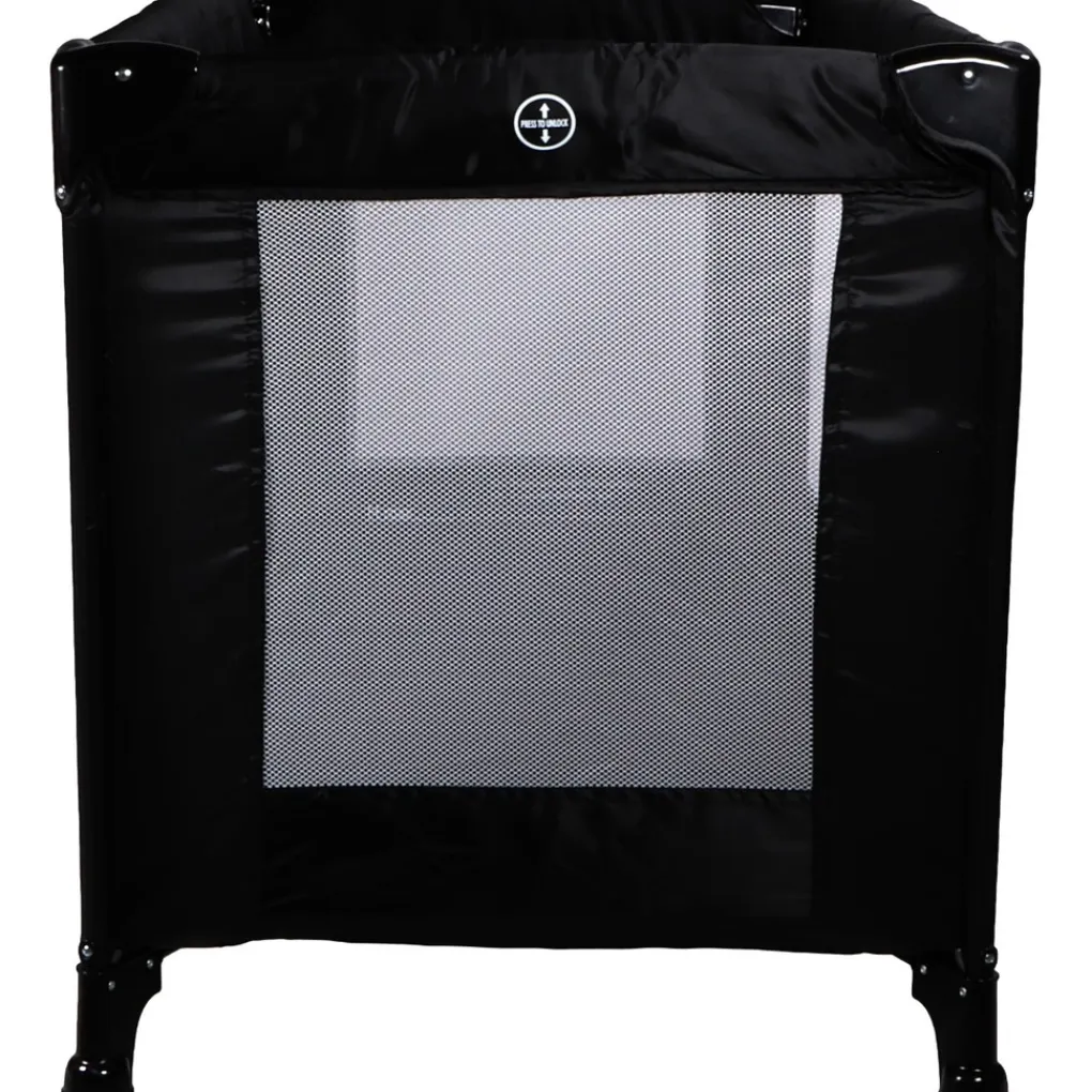 MamaLoes Soof Zwart Campingbed Best