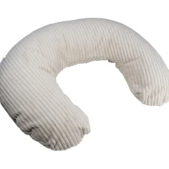MamaLoes Velours Rib Beige Medium Voedingskussen New