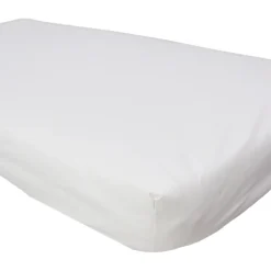 MamaLoes Wit Jersey 60 x 120 cm Waterproof Matrasbeschermer Hot