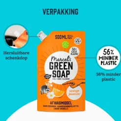 Marcel's Green Soap Orange & Jasmine Afwasmiddel Navulling Discount