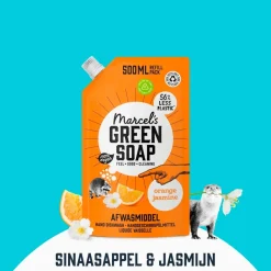 Marcel's Green Soap Orange & Jasmine Afwasmiddel Navulling Discount