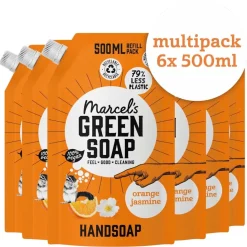 Marcel's Green Soap Sinaasappel & Jasmijn Handzeep Navulling Best