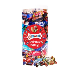 Celebrations Mars mega chocolademix "pop this party!" Clearance