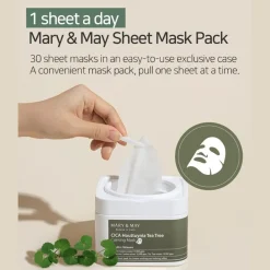 Mary & May CICA Houttuynia Tea Tree Calming Mask Online