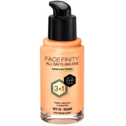 Max Factor Facefinity All Day Flawless W70 Warm Sand Foundation Outlet