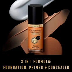 Max Factor Facefinity All Day Flawless W78 Warm Honey Foundation Discount