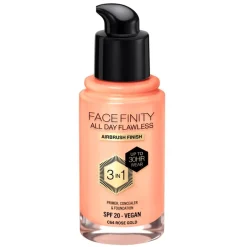 Max Factor Facefinity All Day Flawless C64 Rose Gold Foundation Clearance