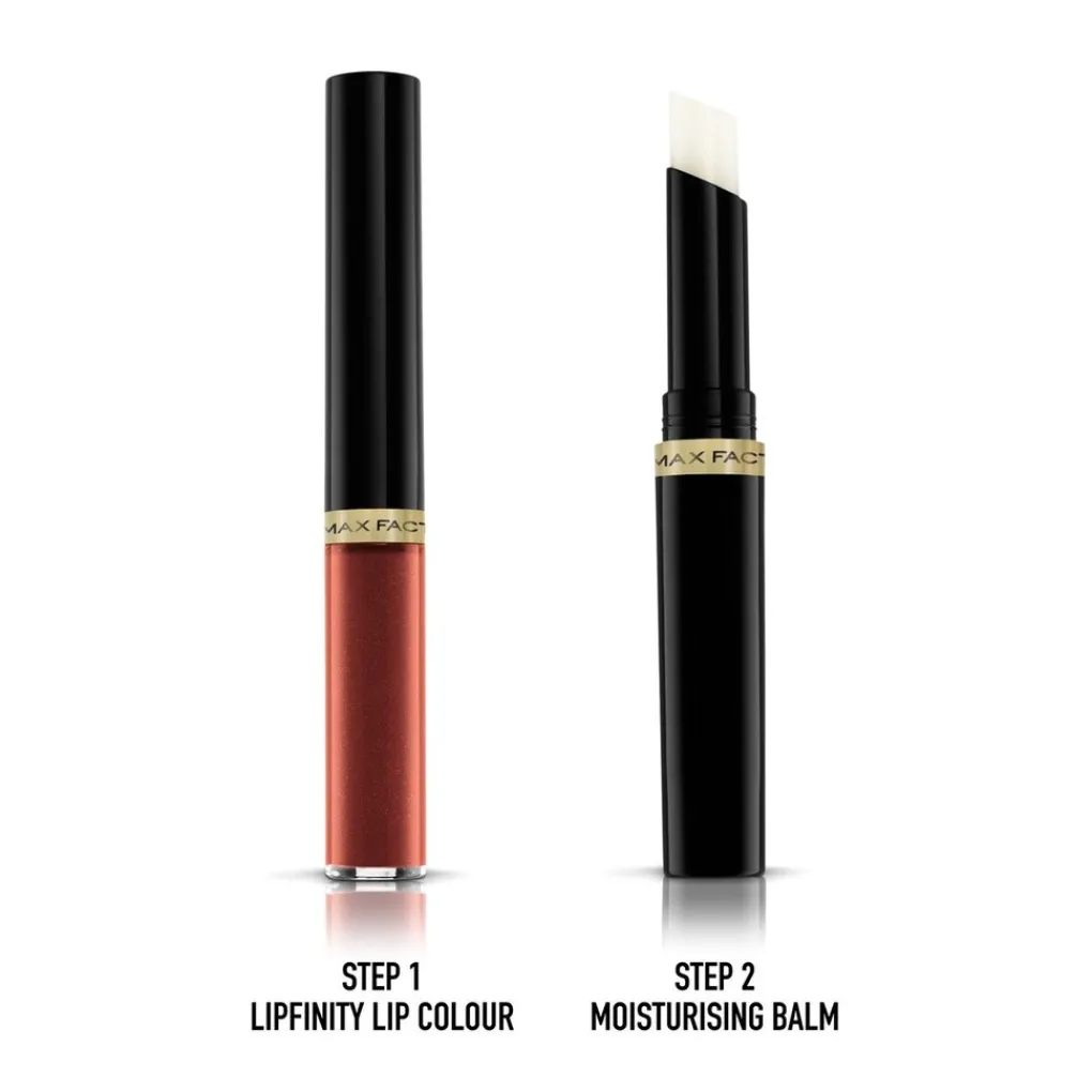 Max Factor Lipfinity Lip Colour 070 Spicy 2-Step Longlasting Lipstick Clearance