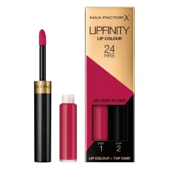 Max Factor Lipfinity Lip Colour 335 Just In Love 2-Step Longlasting Lipstick