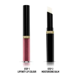 Max Factor Lipfinity Lip Colour 020 Angelic 2-Step Longlasting Lipstick Discount