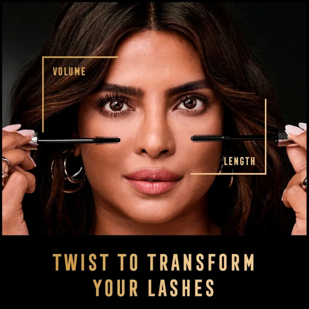 Max Factor Masterpiece 2-In-1 Lash Wow 001 Black Mascara Hot