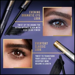 Max Factor Masterpiece 2-in-1 Lash Wow Midnight Black Mascara Hot