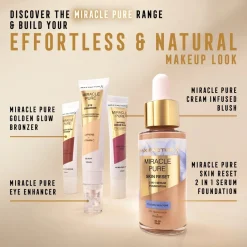 Max Factor Miracle 002 Medium-to-Deep Pure Golden Glow Bronzer Discount