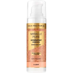 Max Factor Miracle Pure 3 Light Hydratint Essence Foundation New
