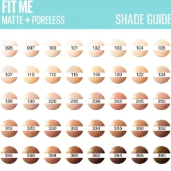 Maybelline New York Fit Me Matte & Poreless 104 Soft Ivory Foundation Sale