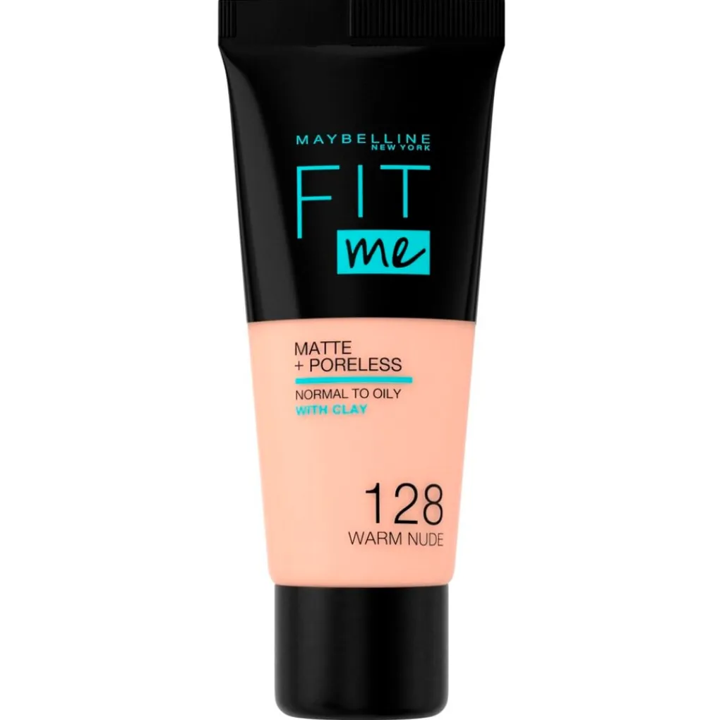 Maybelline New York Fit Me Matte & Poreless 128 Warm Nude Foundation