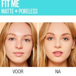 Maybelline New York Fit Me Matte & Poreless 100 Warm Ivory Foundation Outlet