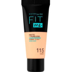 Maybelline New York Fit Me Matte & Poreless 115 Ivory Foundation Outlet