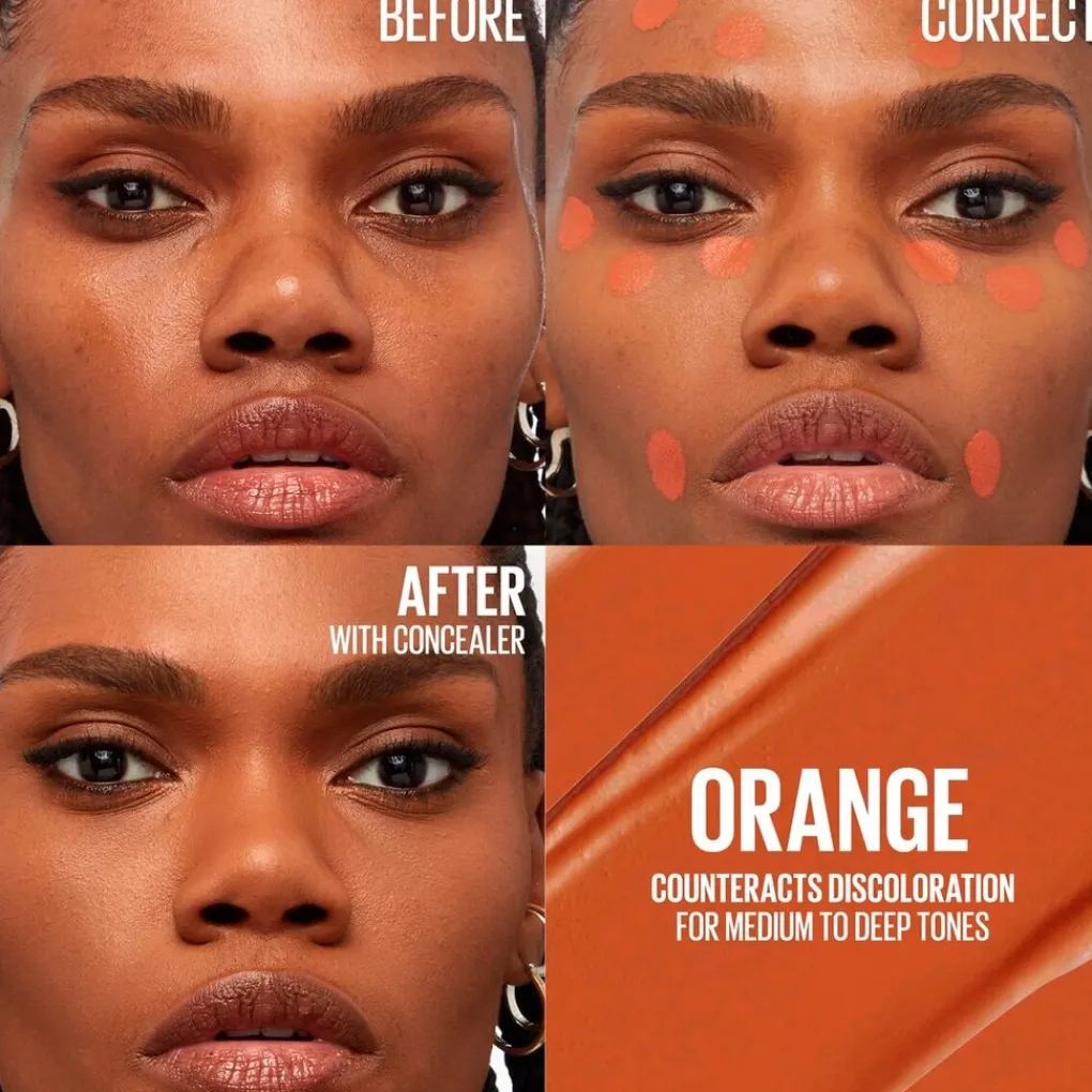 Maybelline New York Instant Eraser 159 Orange Color Correcting Concealer Sale