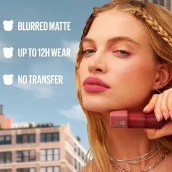 Maybelline New York SuperStay Teddy Tint 25 Baby Tee Lippenstift Outlet