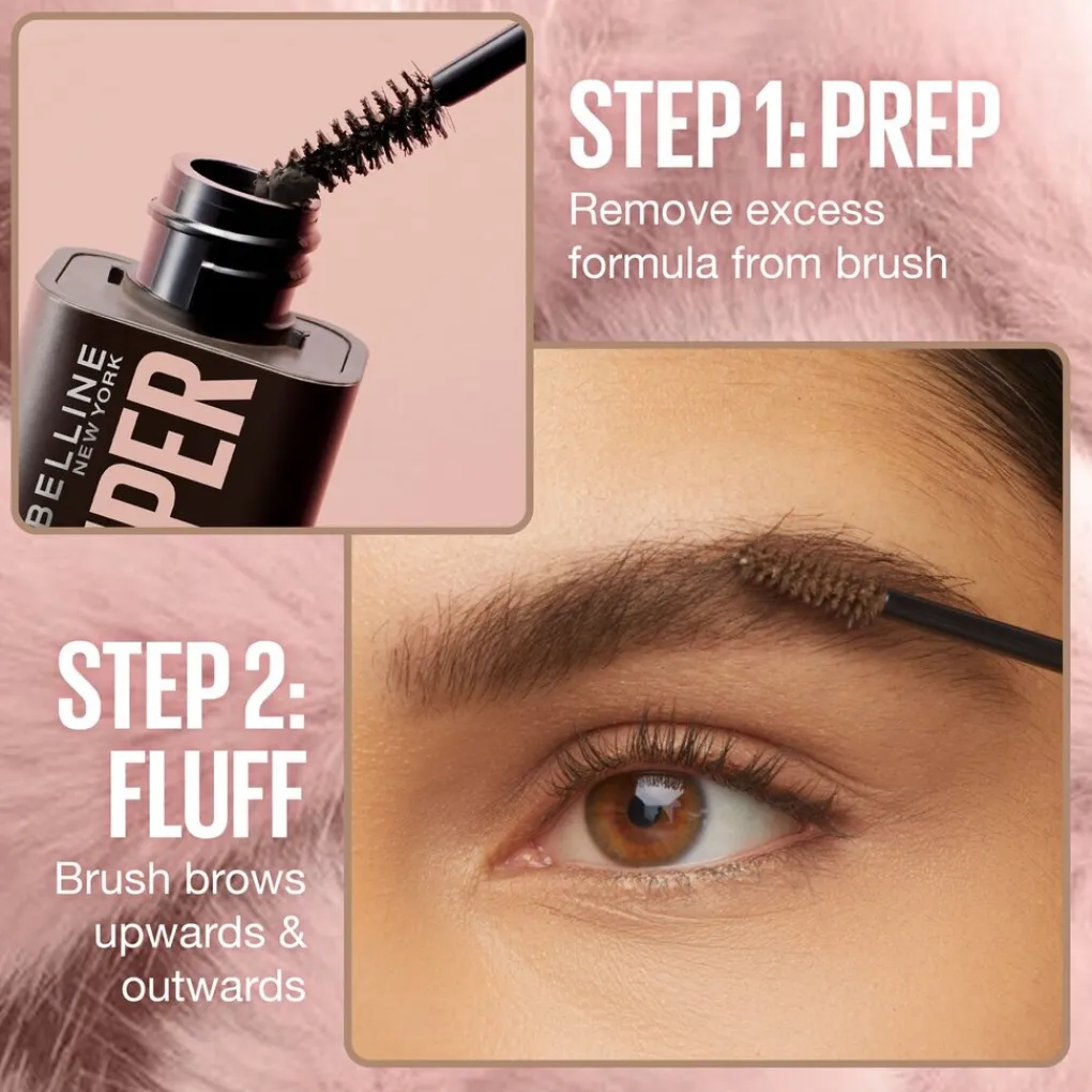 Maybelline New York Superfluff 260 Deep Brown Brow Mousse Discount