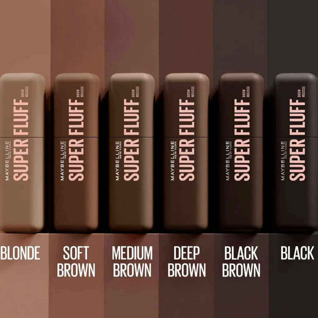Maybelline New York Superfluff 260 Deep Brown Brow Mousse Discount