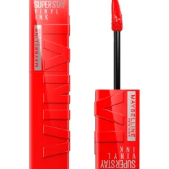 Maybelline New York SuperStay Vinyl Ink 25 Red-Hot Lipstick New
