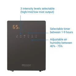 Medisana AH 675 Luchtbevochtiger met hygrometer Sale