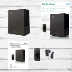Medisana AH 675 Luchtbevochtiger met hygrometer Sale