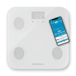 Medisana BS 600 Lichaamsanalyse weegschaal met WiFi en Bluetooth Discount