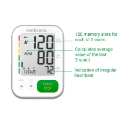 medisana BU 565 bovenarmbloeddrukmeter wit Online