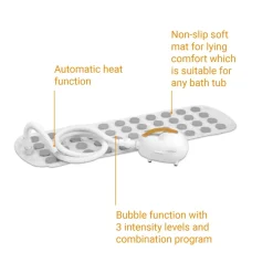 Medisana MBH Bubbelbadmat Hot