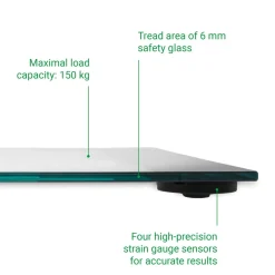 Medisana PS 400 Glazen personenweegschaal Outlet