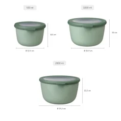 Mepal Cirqula Vershouddoos rond set Clearance