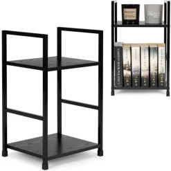 Modern Home Industriële Loft Stijl Boekenkast met 2 Planken Sale