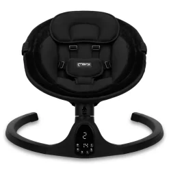 Momi Kenani Onyx Black Elektrische Babyschommel Best