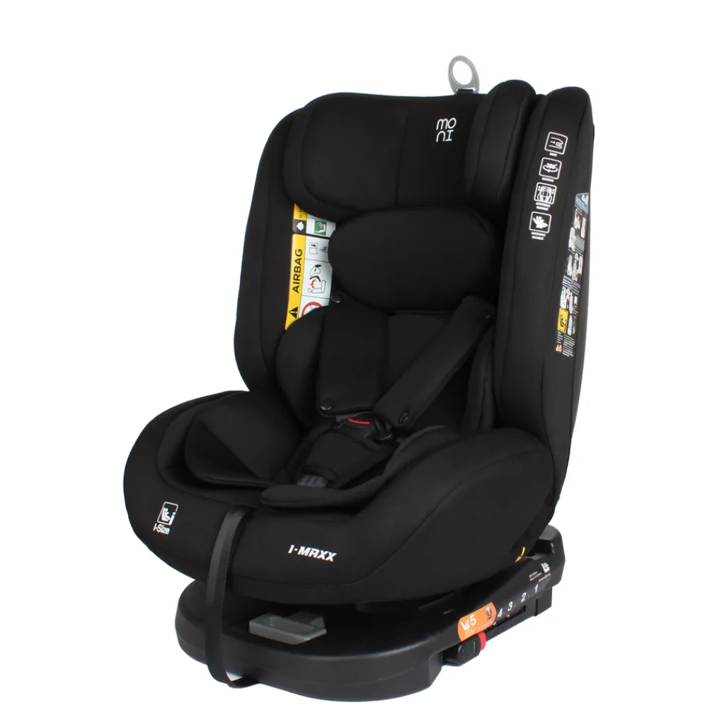 Moni i-Maxx Midnight Black 40-150 cm 360° i-Size Autostoel Online