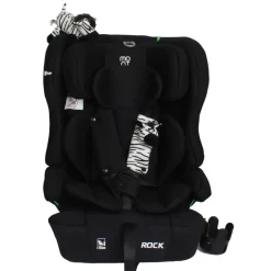 Moni Rock Midnight Black 76-150 cm i-Size Autostoel