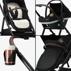 Mooiys Luca Kinderwagen 3 in 1 Inclusief Autostoel Hot