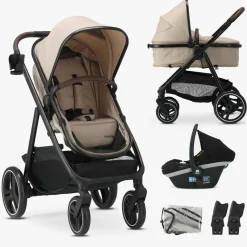 Mooiys Luca Kinderwagen 3 in 1 Inclusief Autostoel Hot