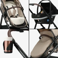 Mooiys Luca Kinderwagen 3 in 1 Inclusief Autostoel Hot